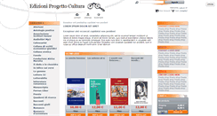Desktop Screenshot of progettocultura.it